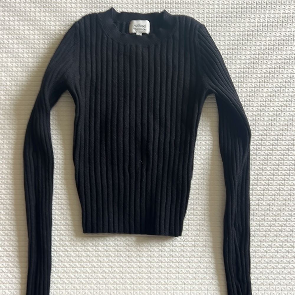 Wilfred knit top in black - Picture 4 of 7